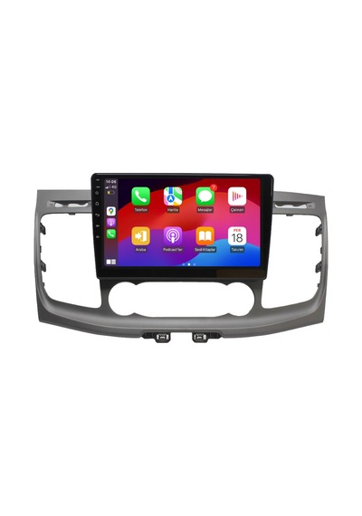 Ford Transit Araç Multimedya Android Ekran Carplay Navigasyon Double Teyp 4+64 9" 21-24 Black Fımex 9"