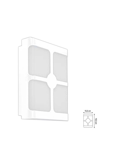 30w Sedna Led Armatür Beyaz Kasa Beyaz Işık