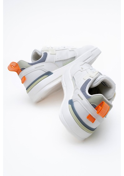 Hammer Jack Erkek Kalın Taban Bağcıklı Sneaker Gerçek Deri Hj 25205m Beyaz/turuncu Hammer Jack Erkek Kalın Taban Bağcıklı Sneaker Gerçek Deri Hj 25205m Beyaz/turuncu