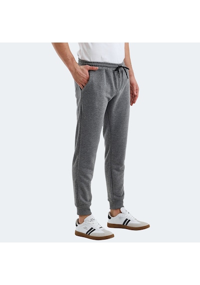 Slazenger CUPA I Erkek Cepli Koyu Gri Eşofman Altı