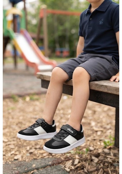 Vicco Flex Siyah Anatomik Rahat Sneaker Çocuk Ayakkabı 346.f26k.263