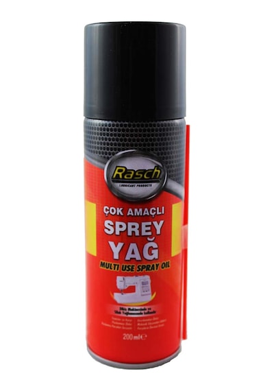 Rasch Aile Dikiş Makinesi Çok Amaçlı Sprey Yağ 200 ML