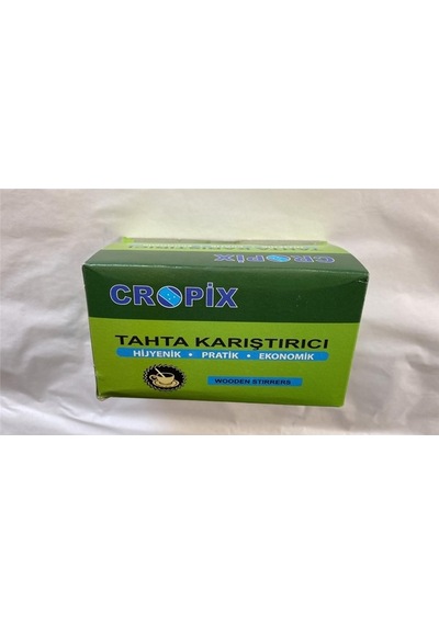 Cropix Ahşap Tahta Karıştırıcı 5 x 400'lü 10 CM