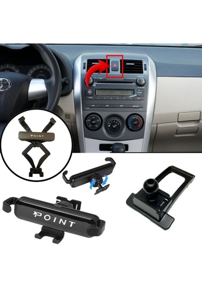 Corolla Araca Özel Cep Telefonu Tutacağı Robotik Oynar Başlıklı 2007 - 2013 Arası Profesyonel Ürün