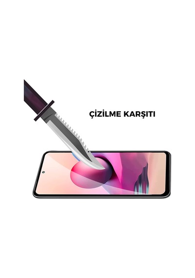 Xiaomi Redmi Note 11 Pro İle Uyumlu Ekran Koruyucu Uçtan Kenara Tam Kapsama Dayanıklı Temperli Kırılmaz Cam Koruma