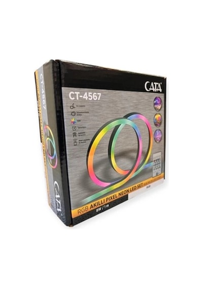 Ct-4567 Akıllı Pixel Neon Led Set 5 Mt