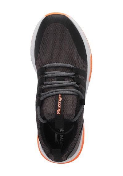 Slazenger Tuesday I Erkek Koyu Gri / Turuncu Koşu & Yürüyüş Spor Ayakkabısı Koyu Gri / Turuncu