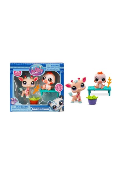 Littlest Pet Shop Minişler 2 Li Figür Seti S2 S00000620 Zürafa Ve Tembel Hayvan