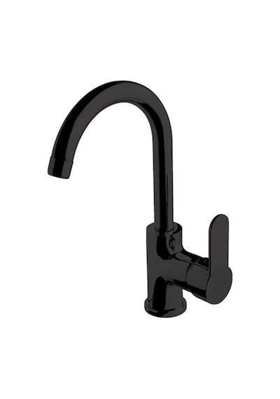 Newarc Domino Dönerli Lavabo Bataryası Siyah 971731b Diğer