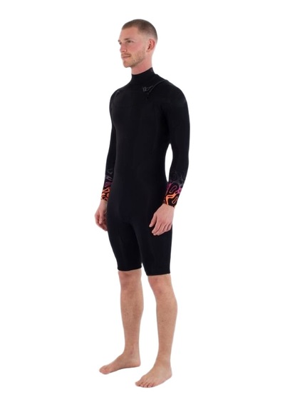 Hurley Hurley Air 22 Mm Bubble Ls Springsuit Erkek Siyah Fullsuit 2211