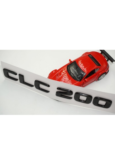 CLC 200 Bagaj Parlak Siyah ABS 3M 3D Yazı Logo