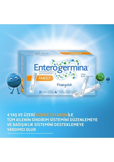 Enterogermina Family 5 Ml X 20 Flakon 3 Adet