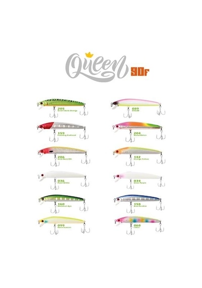 Fujin Queen 90f 90mm Maket Balık