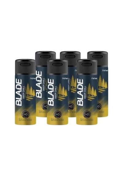 Deep Chill Deodorant 150ml 6 Adet
