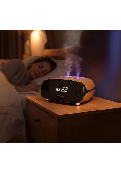 Venandin Nvr-4005 Çalar Saat/müzik Kutusu/nemlendirici Rgb Işıklı