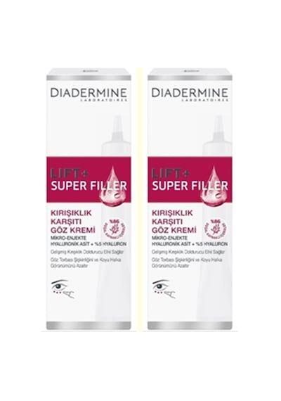Diadermine Super Filler Lift+   Göz Kremi 2 x 15 ML