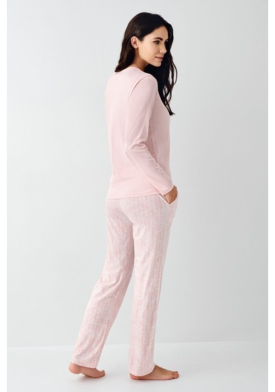Pierre Cardin Kadın Siyah Pijama Takımı Pc9086-s-v1 Siyah