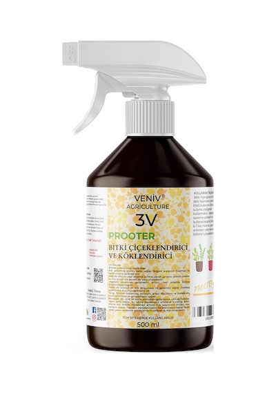 3v Prooter En Etkili Bitki Çiçeklendirici Ve Köklendirici- Konsantre 500 Ml 1