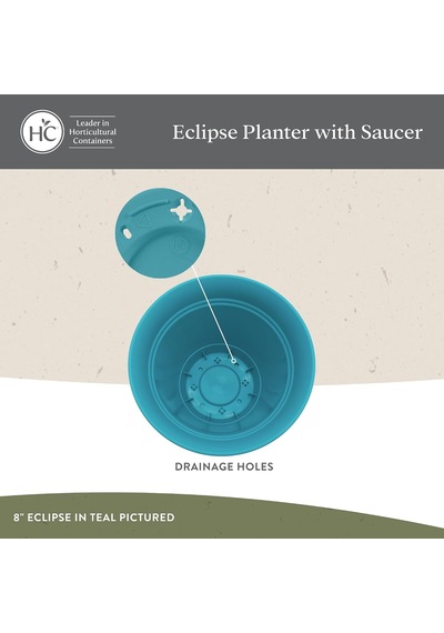 12 İnç Eclipse Yuvarlak Ekici Tabaklı - Çiçekler, Sebzeler Ve Otlar İçin İç Mekan Dış Mekan Bitki Saksısı, Tavus Kuşu 2'li Paket Belirtilmemis 12 İnç Eclipse Yuvarlak Ekici Tabaklı - Çiçekler, Sebzeler Ve Otlar İçin İç Mekan Dış Mekan Bitki Saksısı, Tavus Kuşu 2'li Paket Belirtilmemis