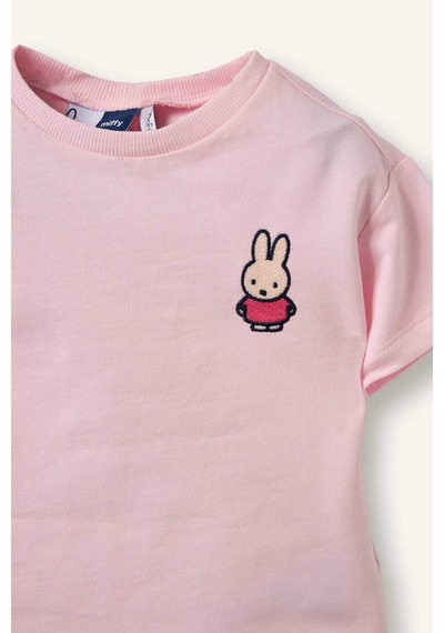 Defacto Miffy Tişört Alt 2'li Takım Kız Bebek H2760A526SP