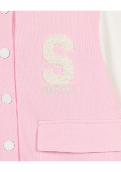 Skechers G Bomber Jacket Büyük Kız Çocuk Pembe Ceket Sk2620137-0098