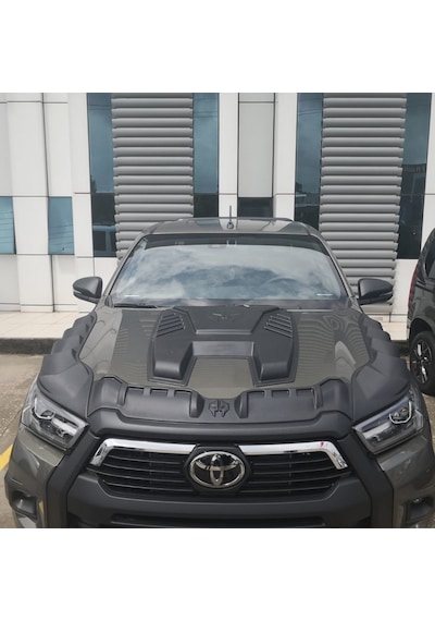 Cappafe Hilux Dragon Pack Kaput Koruma 3Prç  2021