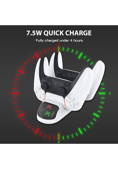 Ps5 Dualsense Kol Şarj Edici Stand Dock Led Göstergeli Tp5-0506b