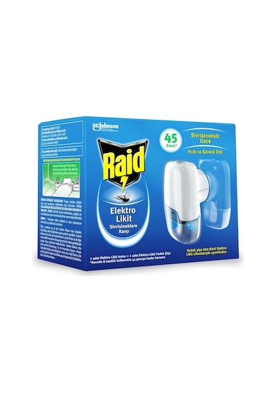 Raid Makine+ Likit Yedek 45 Gece 4 Adet