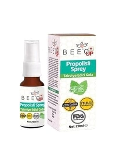 Bee'o Up Propolisli Ballı Boğaz Spreyi 20 Ml Diğer