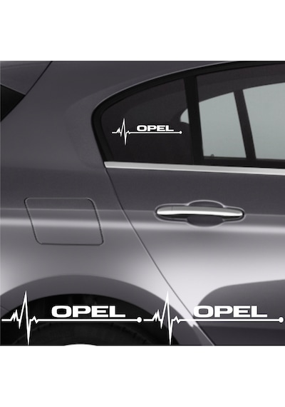 Opel Senator İçin Uyumlu Aksesuar Oto Ritim Sticker 2 Adet 20 9 Cm