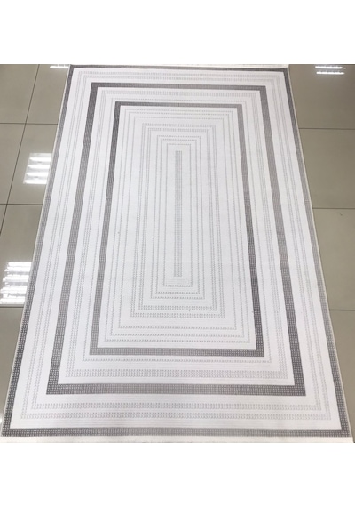 Merinos Halı Vista 76591 095 Serisi Triko Akrilik Salon Oturma Yatak Odası Halısı Gri