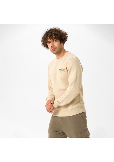 Routefıeld Routefield Hide Erkek Kahverengi Sweatshirt 091 Camel