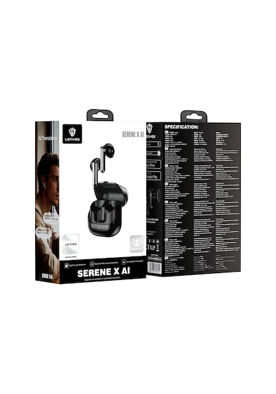 Lenyes Serene X AI Bluetooth 6.0 Çeviri Özellikli Kulak İçi Kulaklık