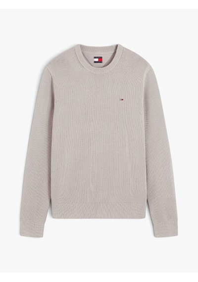 Tommy Hilfiger Tjm Slım Ess Sweater Ext Erkek Gri Kazak - Dm0dm21787
