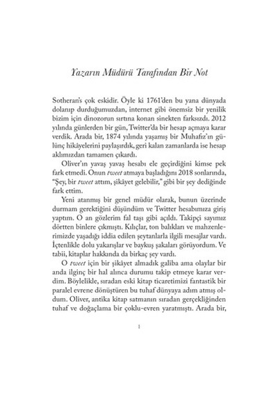 Bir Nadir Kitapçı: Talihsiz Serüvenler Ve Deneyimler