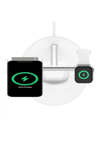 Belkin Boostcharge Pro 3in1 Qi2 15 W Magsafe Şarj Standı