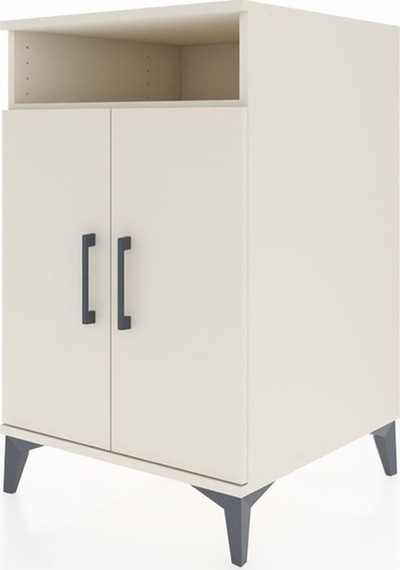 Kronos Komodin 3 Raflı 2 Kapaklı 60x59x96 Aytaşı-aytaşı Aytaşı