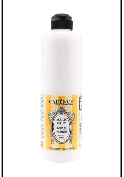 Su Bazlı Akrilik Vernik - Yarımat - 500ml Yarımat Tek Ebat Genel