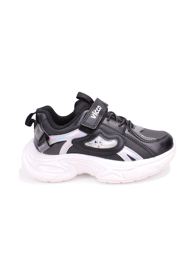 Vicco Lara 346f26k124 Siyah Ortopedik Kız Çocuk Spor Ayakkabı