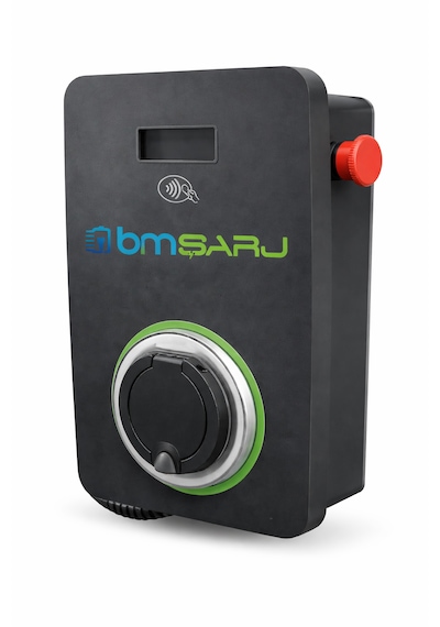Bm Şarj Bm Wallbox Elektrikli Araç Şarj İstasyonu 3.3 22 Kw Ip54 Duvar Tipi Standart
