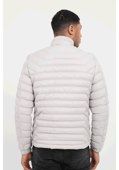 Dufy Taş Kapitone Slim Fit Erkek Mont-25287 Taş