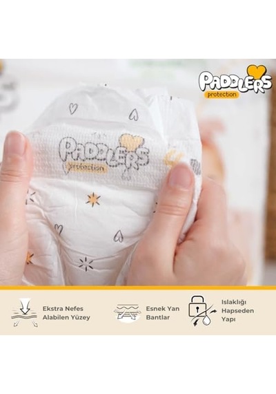 Protection Bebek Bezi 3 Numara Midi 4-9 Kg 50 Adet Jumbo Paket, Maksimum Koruma