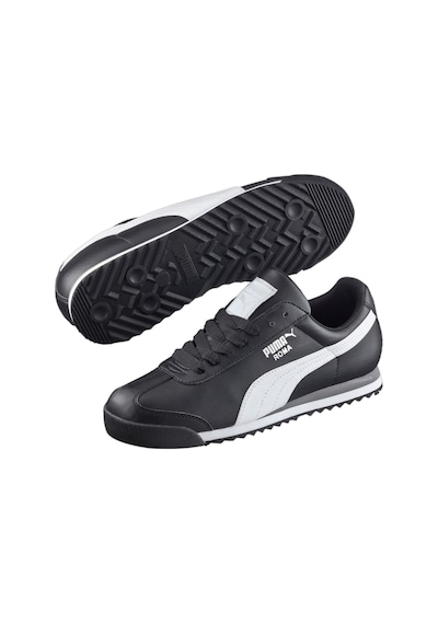 Puma Roma Basic Unisex  Siyah / Beyaz / Gümüş Sneaker