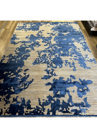 Hoom Rugs Exclusive Aura 8473 Blue Özel Salon Halısı