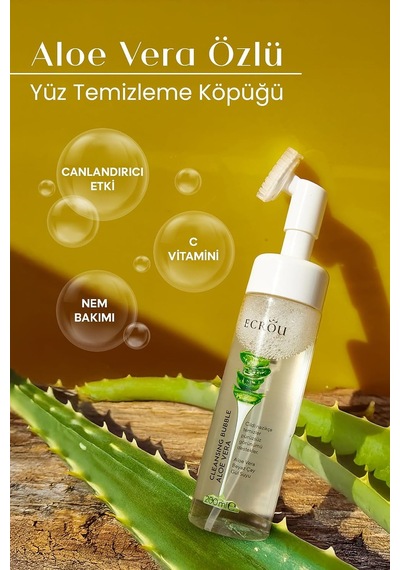 Aloe Vera Yüz Temizleme Köpüğü 200 Ml