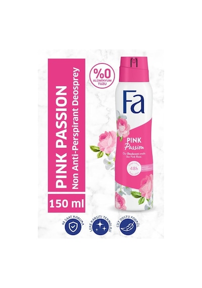 Fa Pink Passion Kadın Sprey Deodorant 3 x 150 ML
