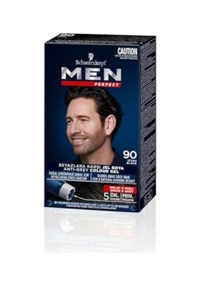 Men Perfect Erkek Saç Boyasi 90 - Siyah