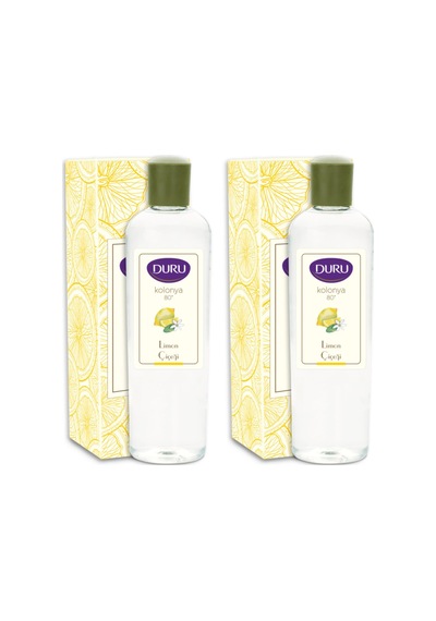 Limon Kolonya Pet Şişe 80 Derece 2x400ml
