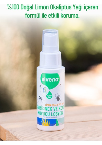 Siveno Sivrisinek ve Kene Kovucu Sprey Krem 50 ML