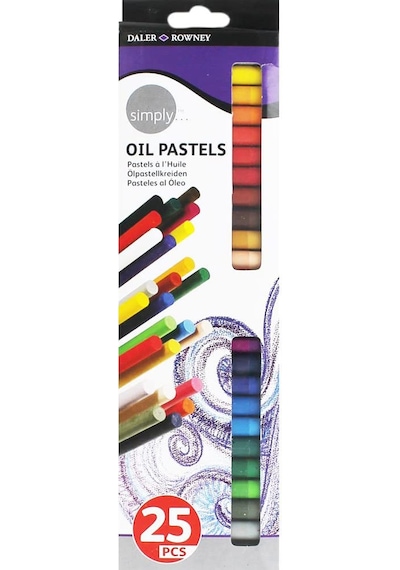 Daler Rowney Yağlı Pastel Set - 25 Renk